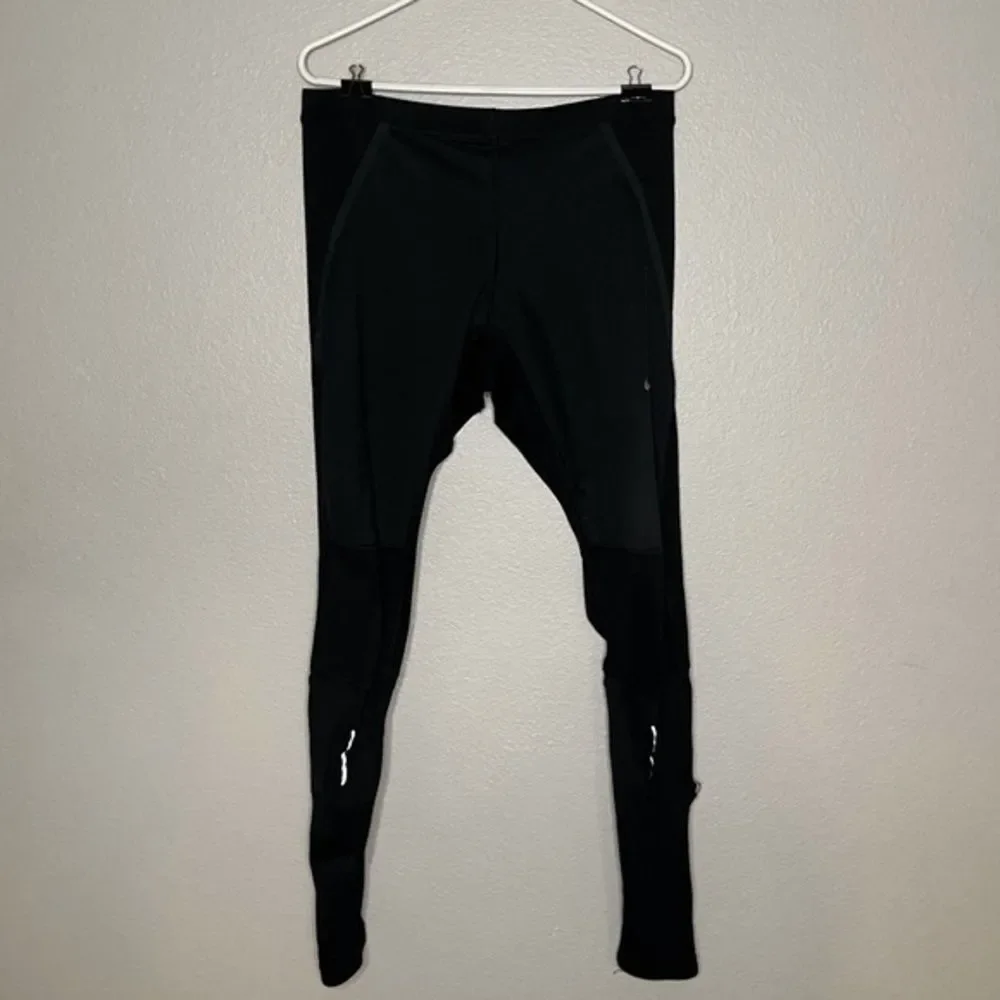 Nike Dri Fit Black Ankle Zip Leggings Size: Womens Tights - Picture 2 of 11